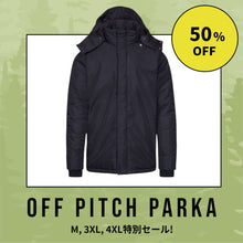 画像をギャラリービューアに読み込む, 【3XL, 4XL特別セール】OFF PITCH PARKA (Mサイズ完売！！)
